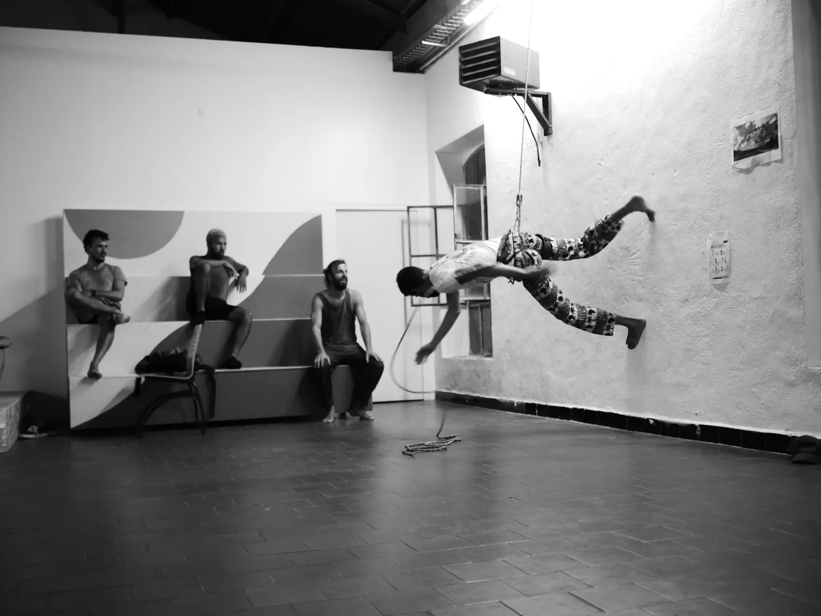 Vertical dance workshop, 2020